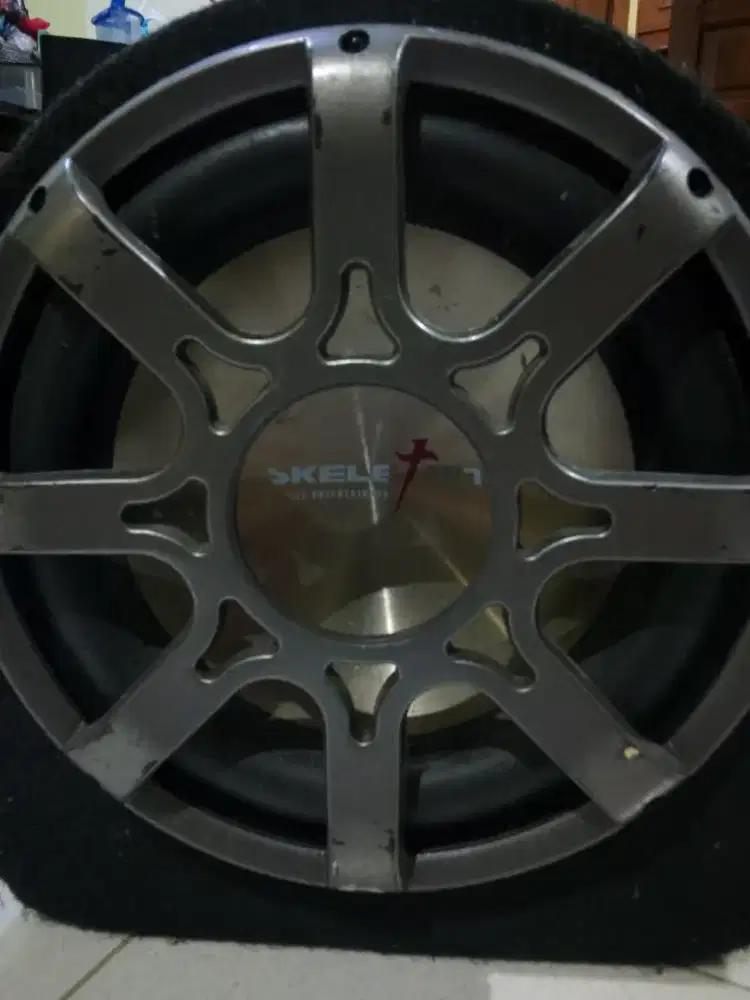 Jual tube subwoofer active skeleton