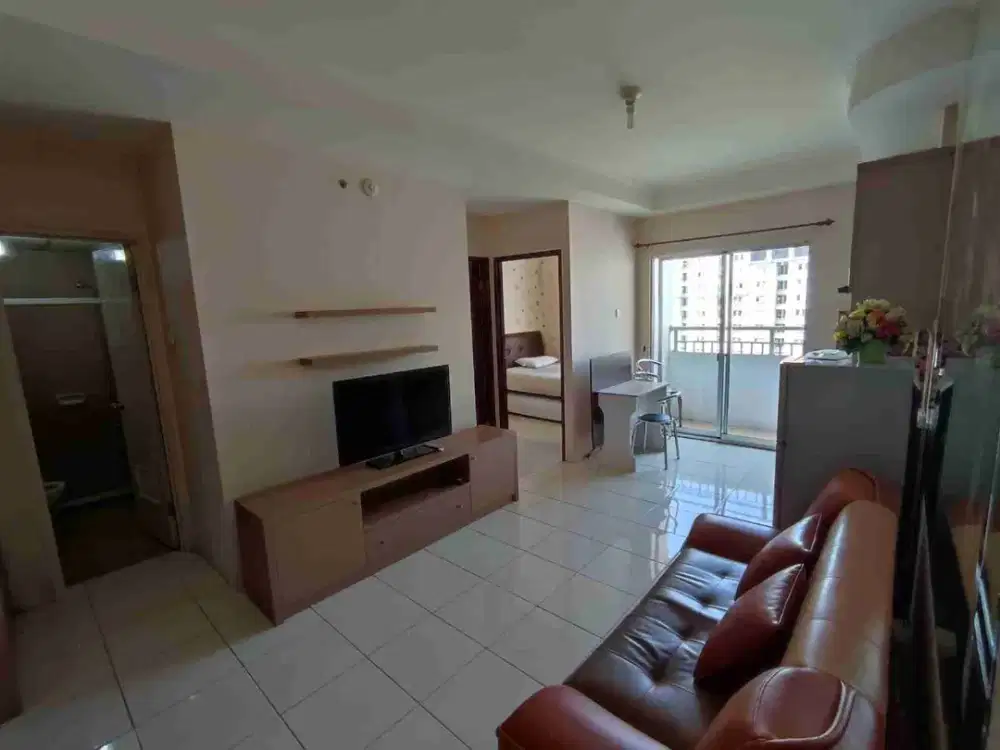 Disewakan Unit Mediterania Garden Residence 2 Tanjung Duren Tipe 2BR Kondisi Furnished Lokasi Strategis dan High Floor