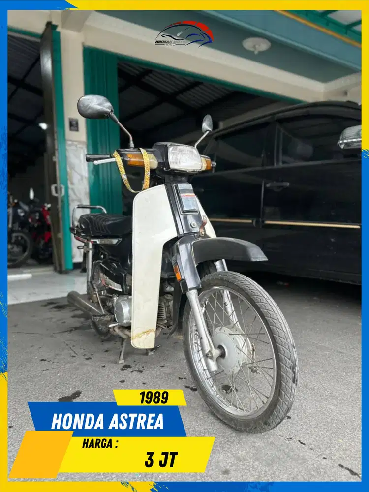 HONDA ASTREA 1989 KONDISI SURAT MATI YA MASZEHH HIKMAH MOTOR KEPUH