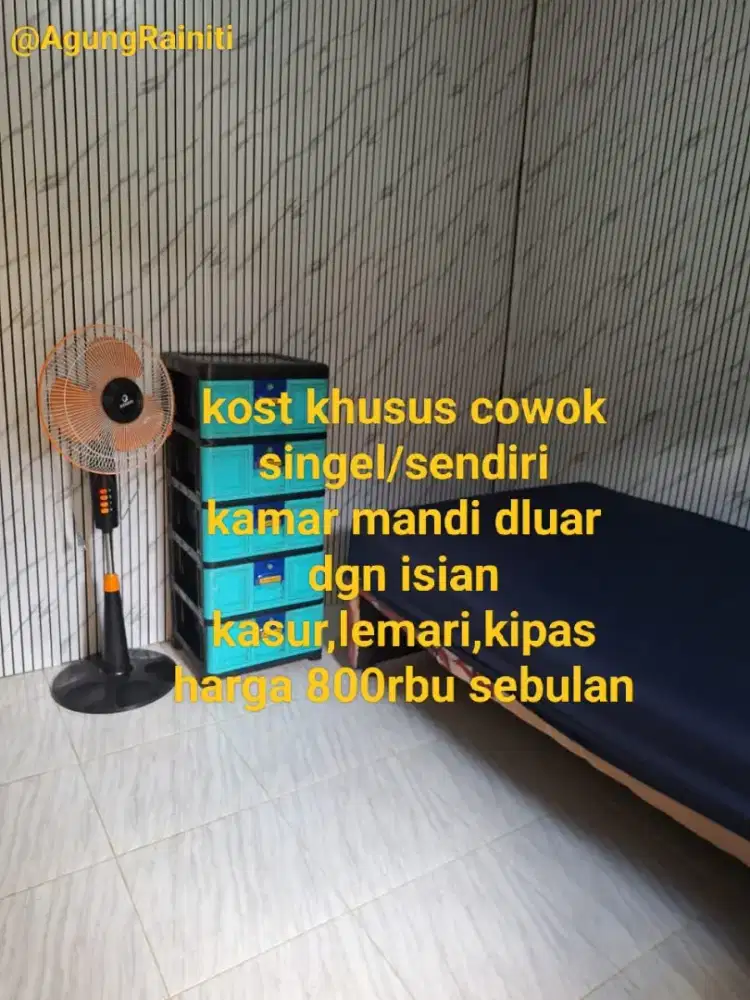 Disewakan Kost Perbulan