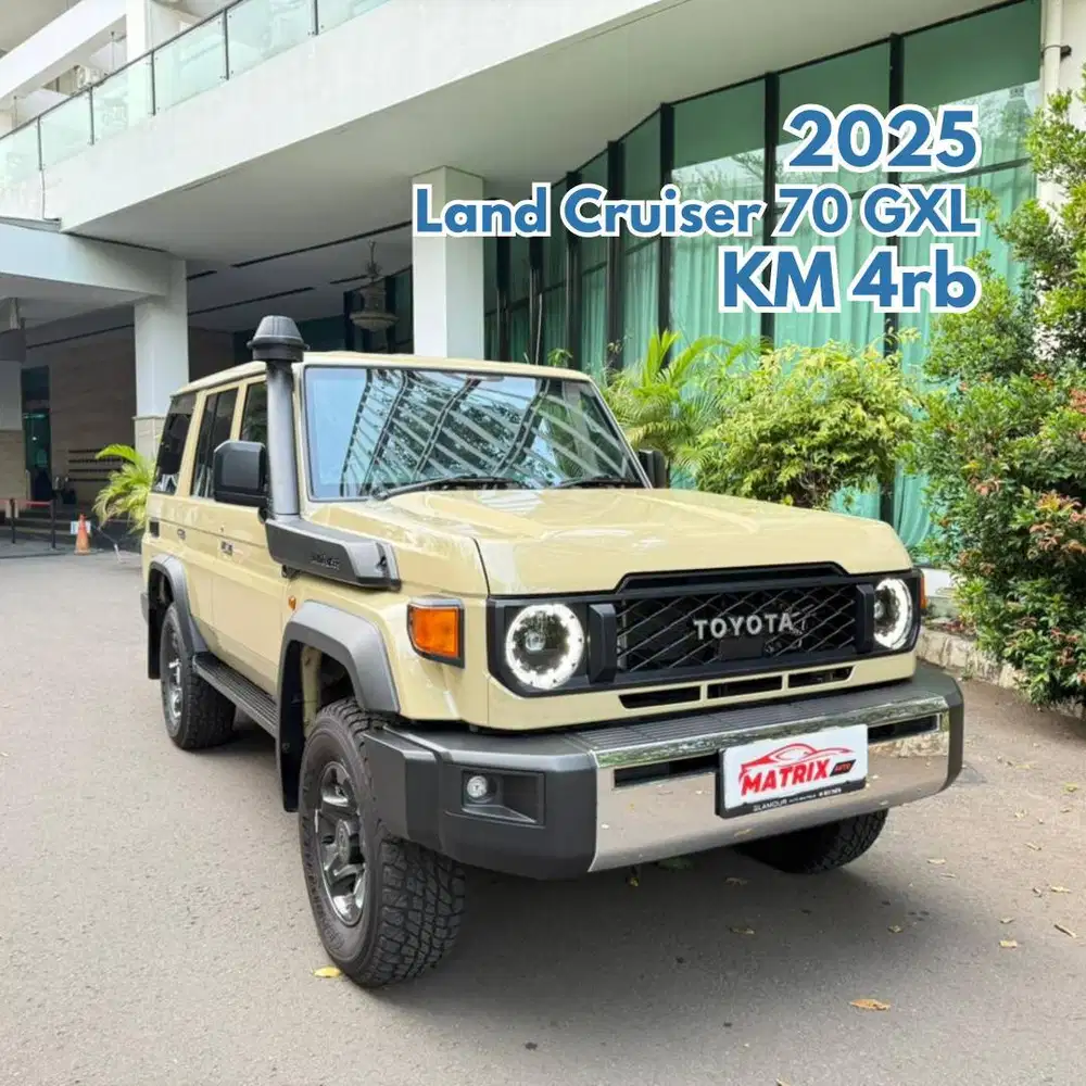 Toyota Land Cruiser 70 GXL 2.8 2025 Brown on Grey Coklat LC LC70 70GXL