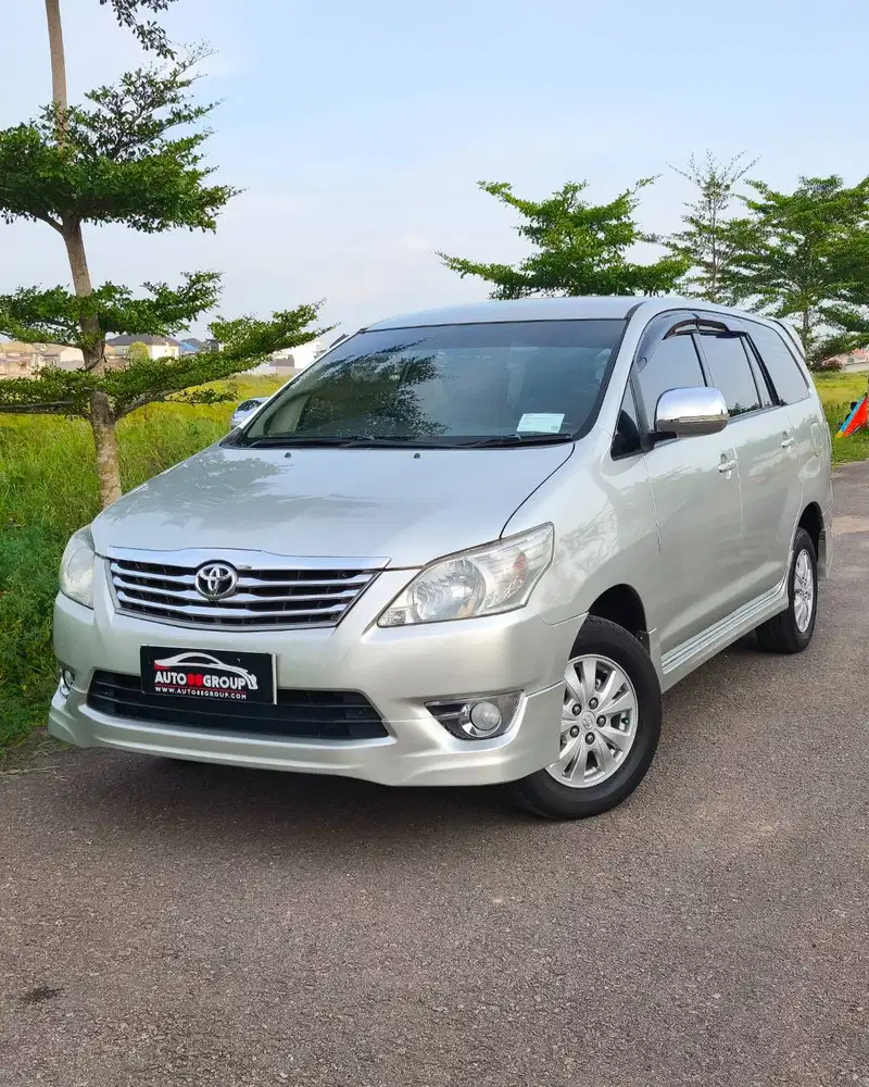 TOYOTA GRAND NEW INNOVA (SILVER) TYPE G LUXURY 2.0 MATIC (2012)