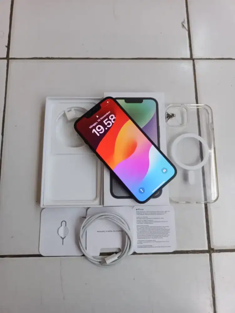 IPHONE 14 128 INTER Fullset BH80%