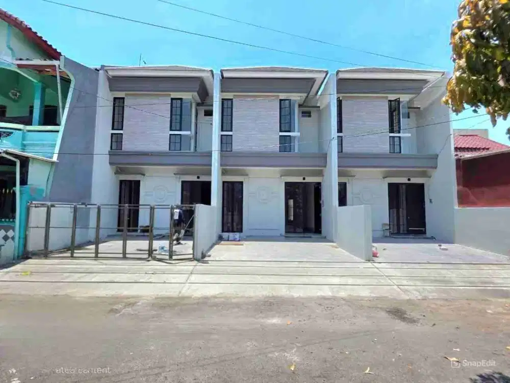 Jual Rumah Baru Siap Huni Di Baruk dekat Merr Nirwana Pandugo Klampis Tenggilis Siwalankerto Kutisari