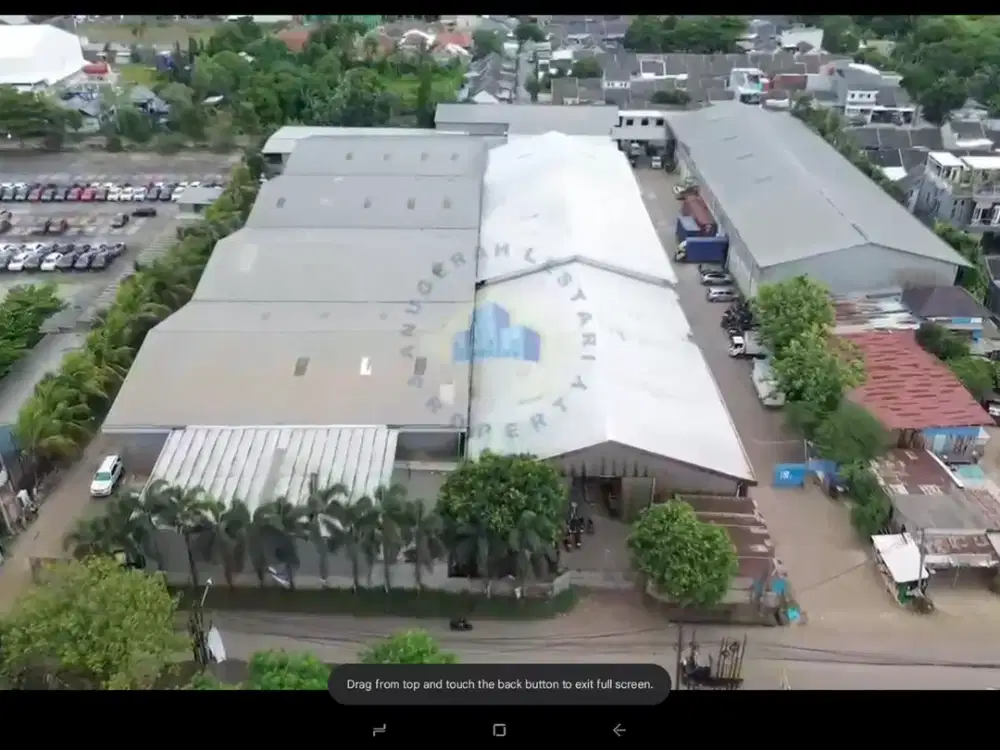 Disewakan Gudang di jl raya Diklat pemda - Curug, Tangerang  Banten