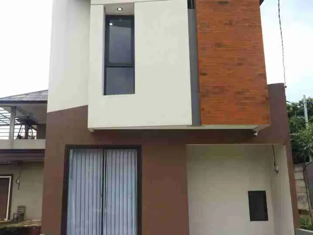 Rumah cluster Siap huni di Cibinong Bogor 2 lantai KPR strategis stasiun Bojong gede dan pintu tol Cibinong Citeureup Bogor