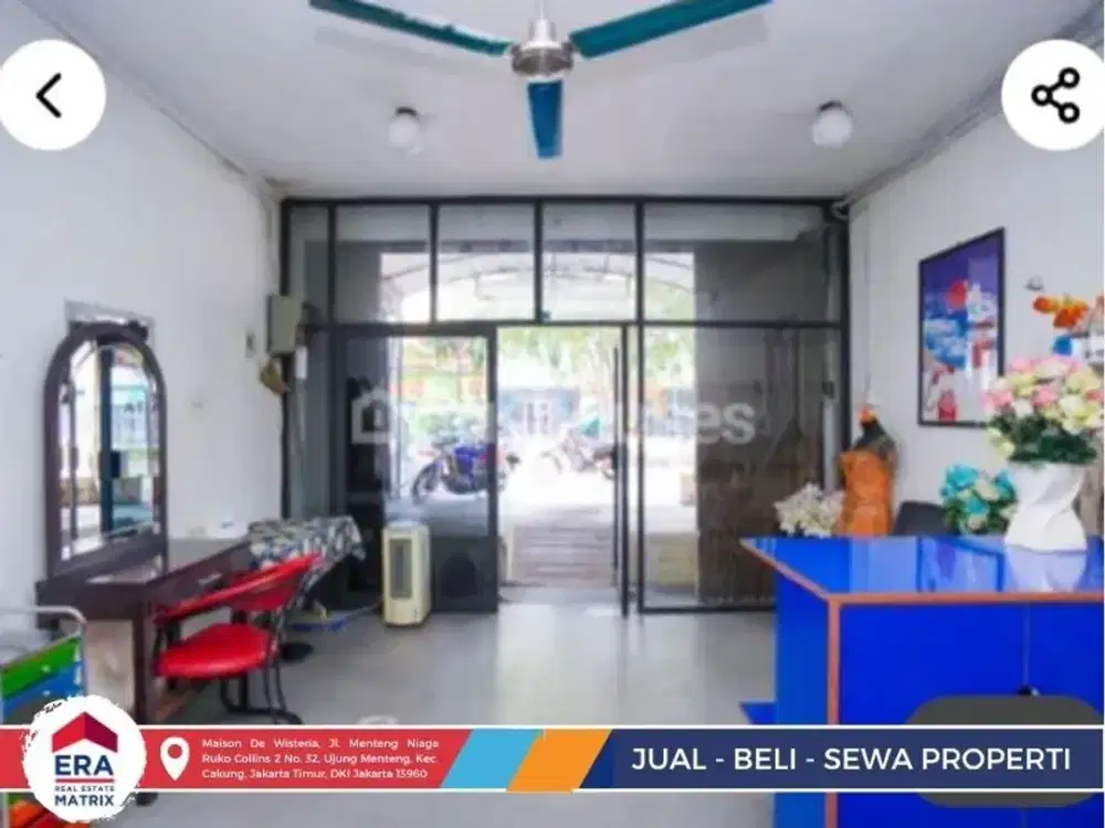 Jual Cepat Ruko Semi Furnish Cantik Dan Menarik Lokasi Strategis  Di Medan Satria Bekasi Barat