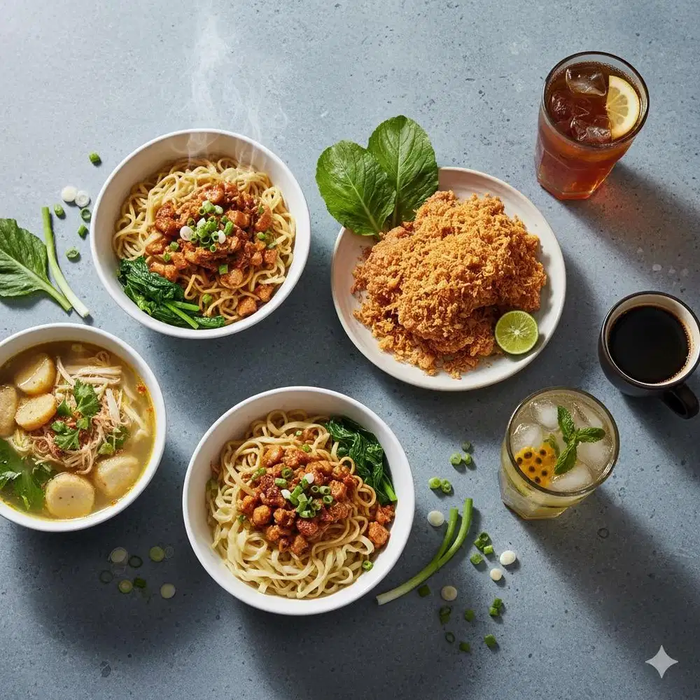 Karyawati Bakmi Sakura Halal