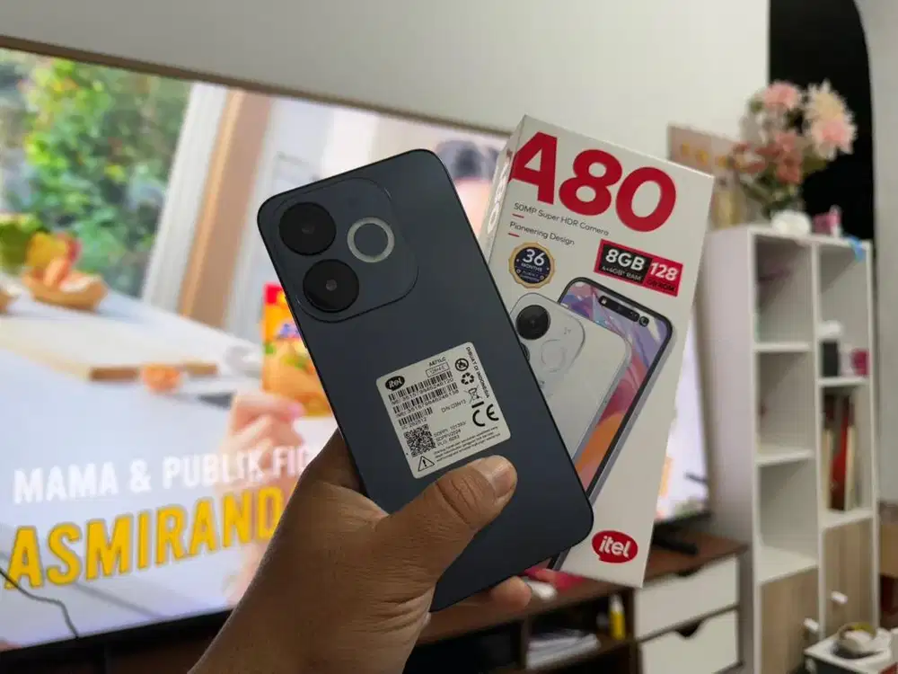 Itel a80 4/128gb mulus 1000% seperti baru fullset