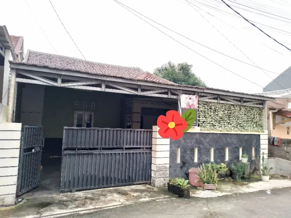 JUAL CEPAT RUMAH NYAMAN BEBAS BANJIR BINTARA  NEMPEL PONDOK KELAPA