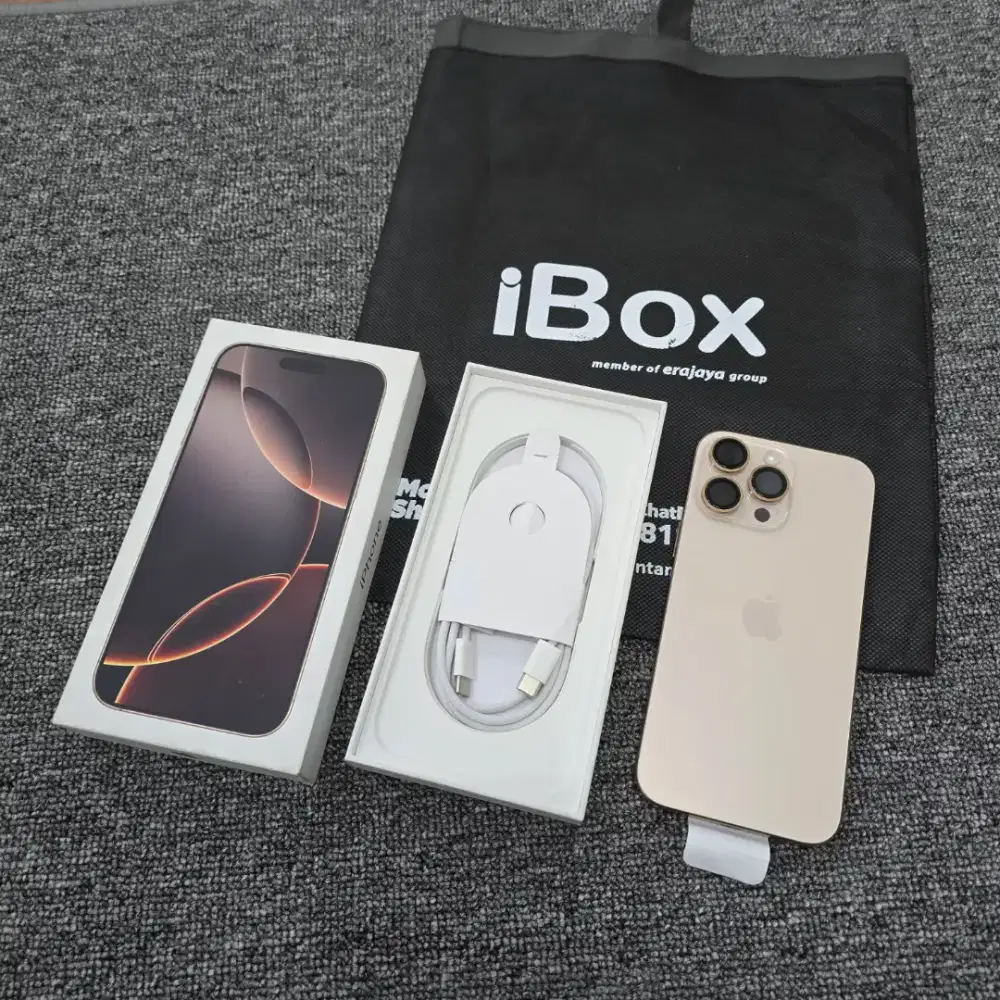 iPhone 16 Pro Max 256GB iBox mulus banget