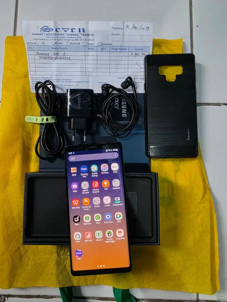 Dijual Samsung Galaxy Note 9 6/128gb Ex Sein
