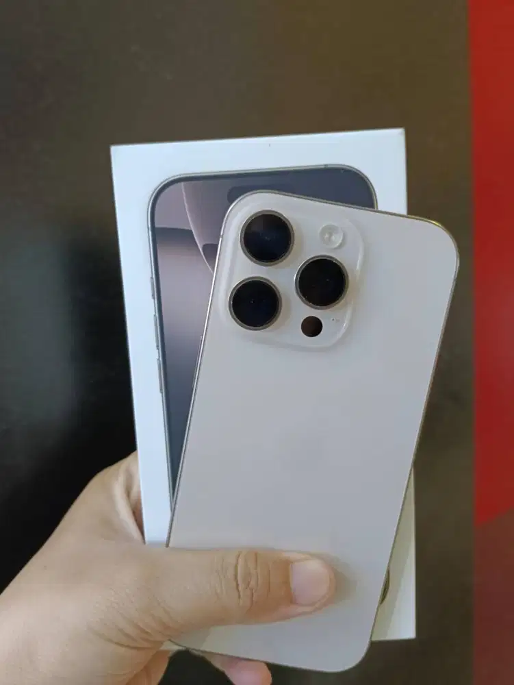 IPHONE 16 PRO 128GB SECOND INDO