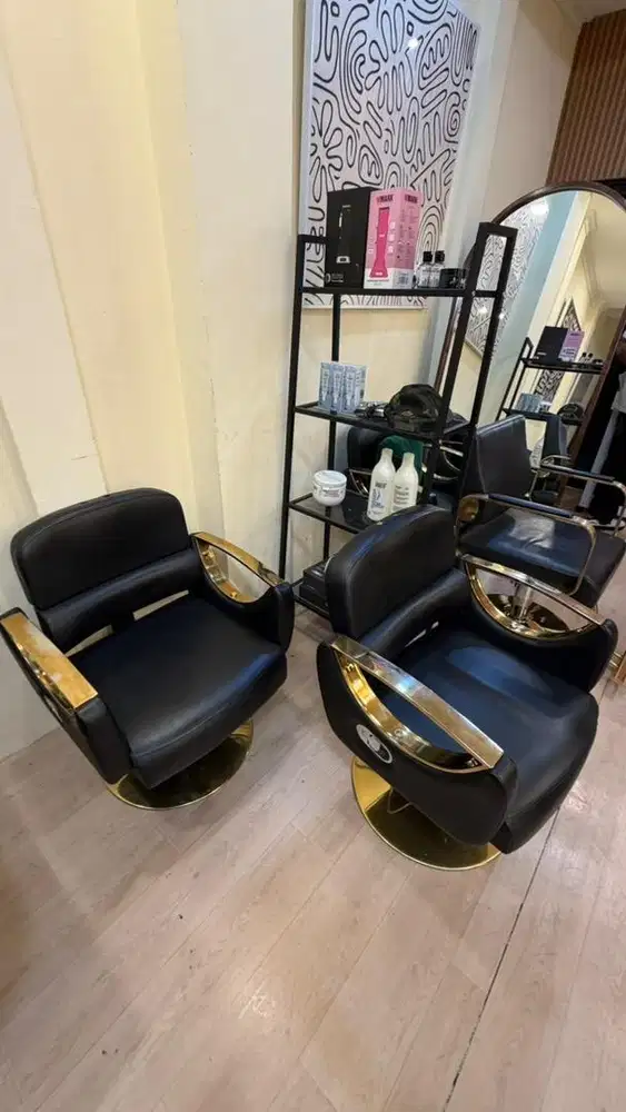 kursi barbershop hidrolik