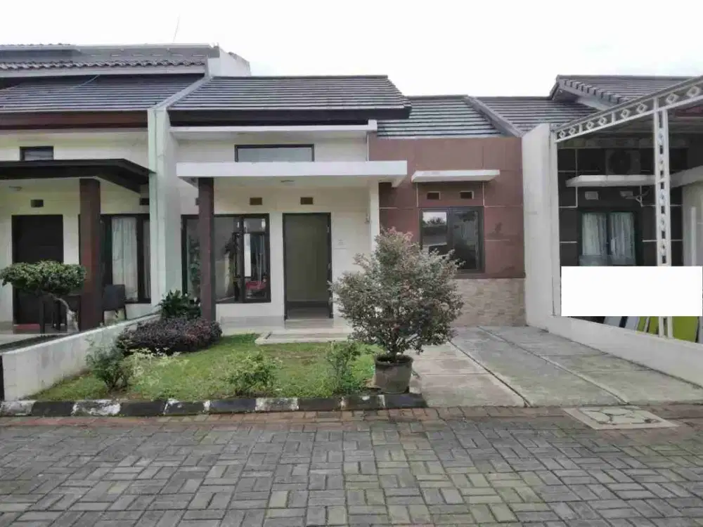 Rumah Baru Di Cimahpar Bogor Utara, Cluster (Aslm) dekat Tol Tanah Baru di Kota Bogor