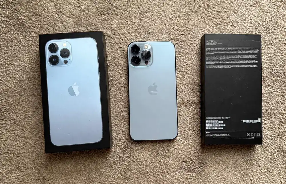 Iphone 13 Pro Max 512GB Sierra Blue Ex Inter Dual Sim Full Original