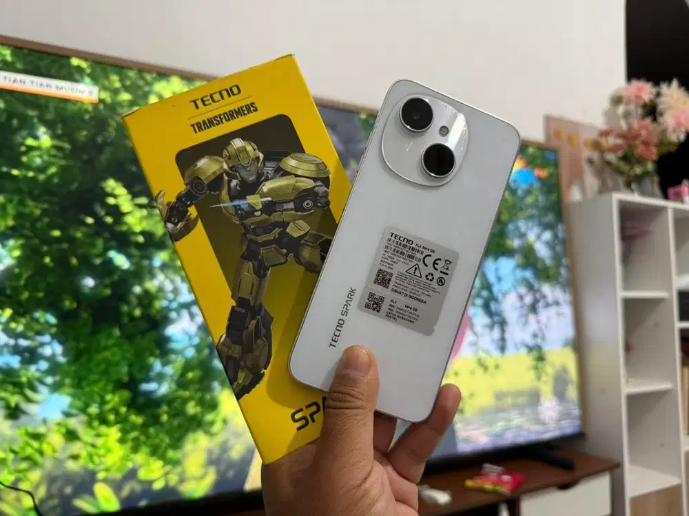 Tecno spark go 1 mulus 1000% seperti baru garansi fullset