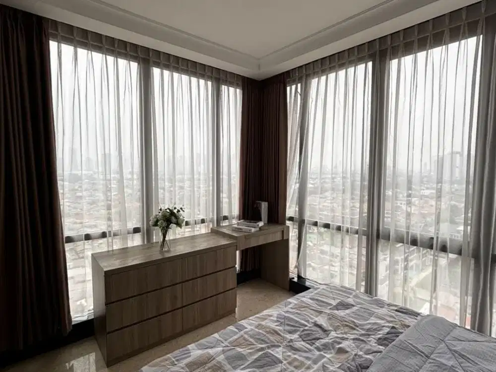 Disewakan Apartemen Cantik Di Permata Hijau Suites, 3 BR furnished mewah