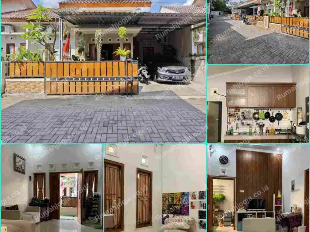 rumah semi furnished dalam cluster maguwoharjo