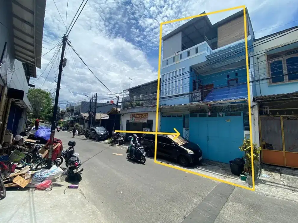 Di Jual Lelang Ruko Perum Pemda DKI Jakarta Sunter Jaya, Tanjung Priok - Jakarta Utara