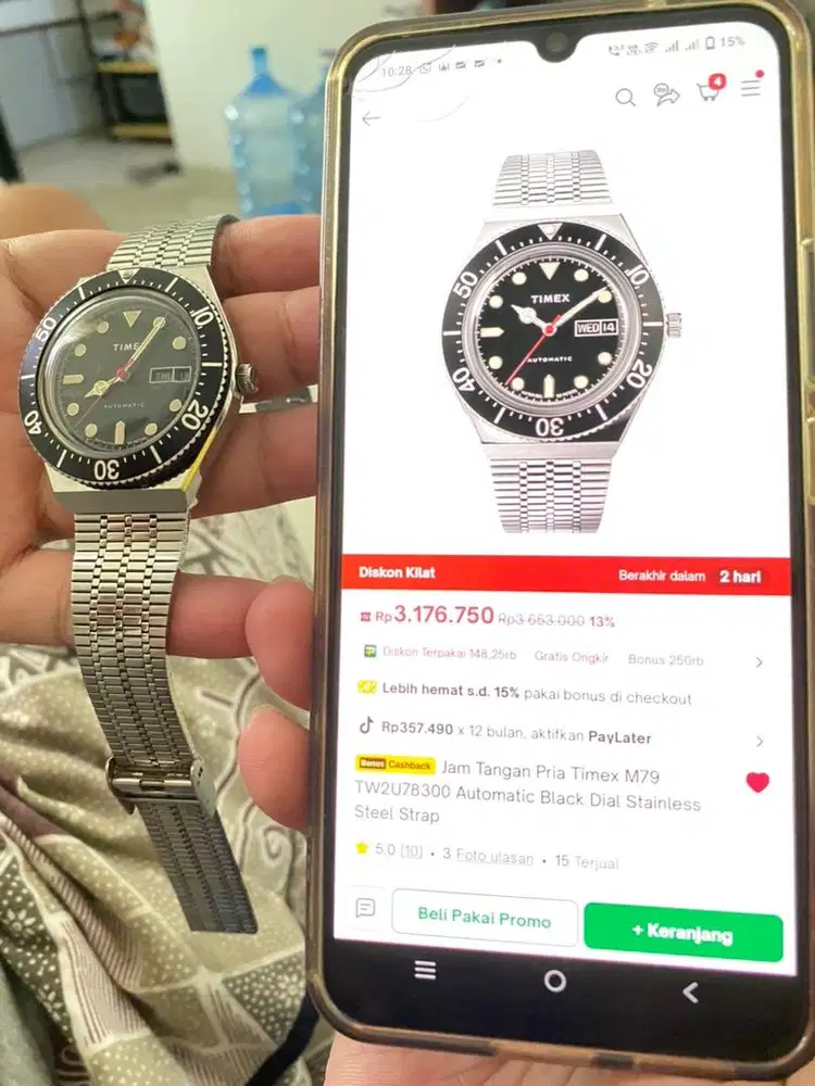 Dijual cepat TIMEX M79 Automatic