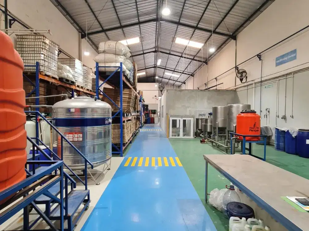 Gudang Dalam Komplek Pabrik Dan Gudang Di Balaraja S7899