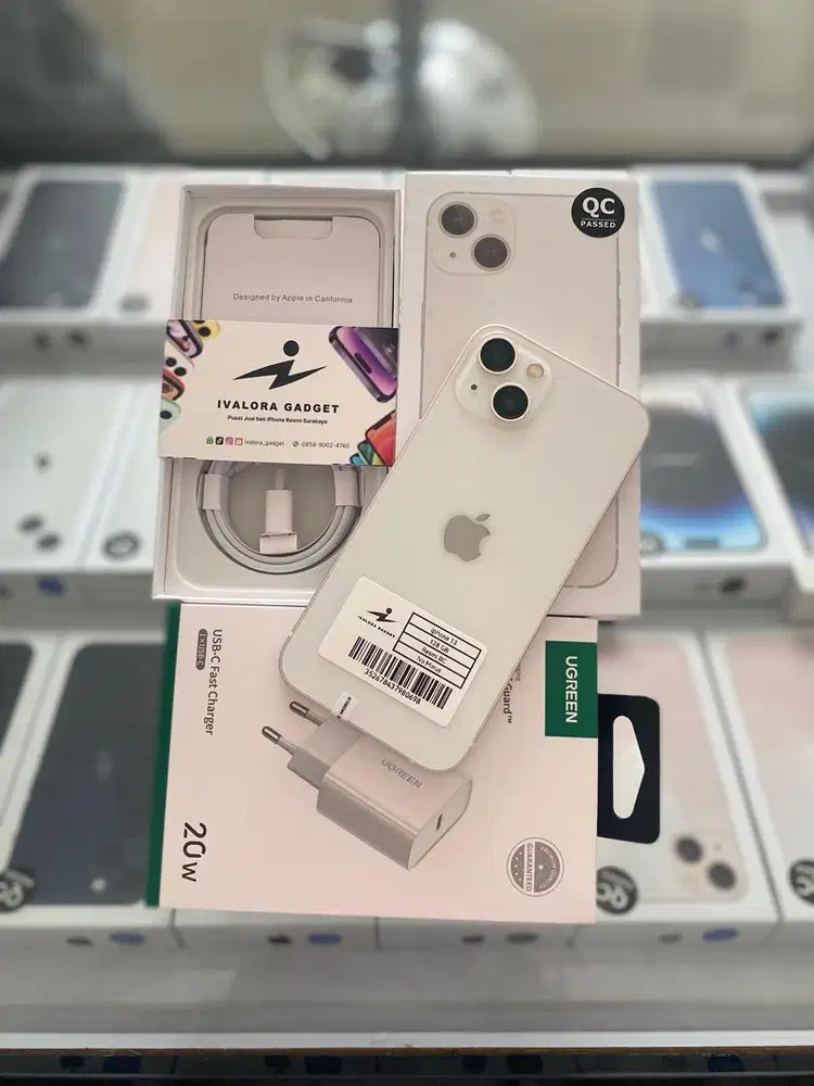 iPhone 13 128GB Beacukai White