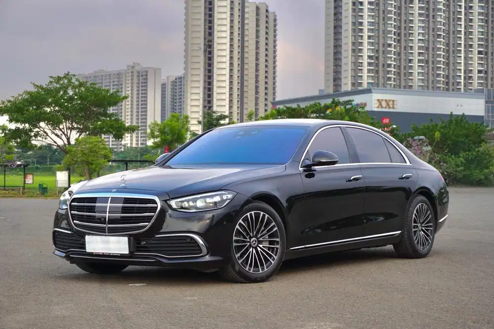 Mercedes Benz S450L 4Matic V223 M256 EQ-Boost 2022 Hitam Bunga 0%