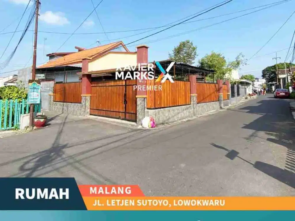 Dijual Termurah Rumah Luas Hook di Letjen Sutoyo, Tengah Kota Malang