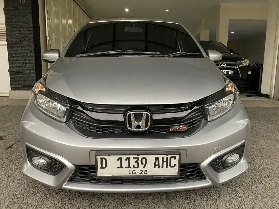 Cash All New Brio RS 1.2 CVT Facelift 2018 Silver Honda Low KM Terawat