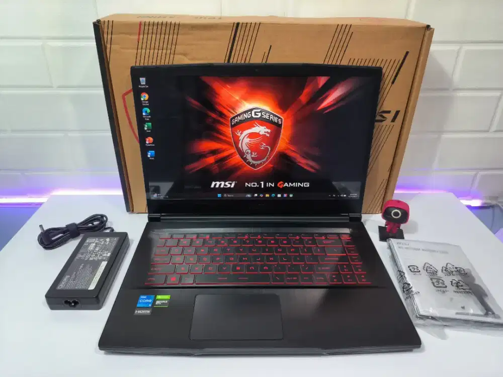 Laptop Gaming MSI GF63 Thin Core i5-11400H 16GB 512GB NVIDIA GTX 1650