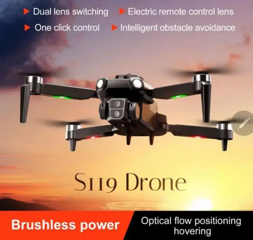 Jual Drone Brushless + Stabil Dengan Optical Flow