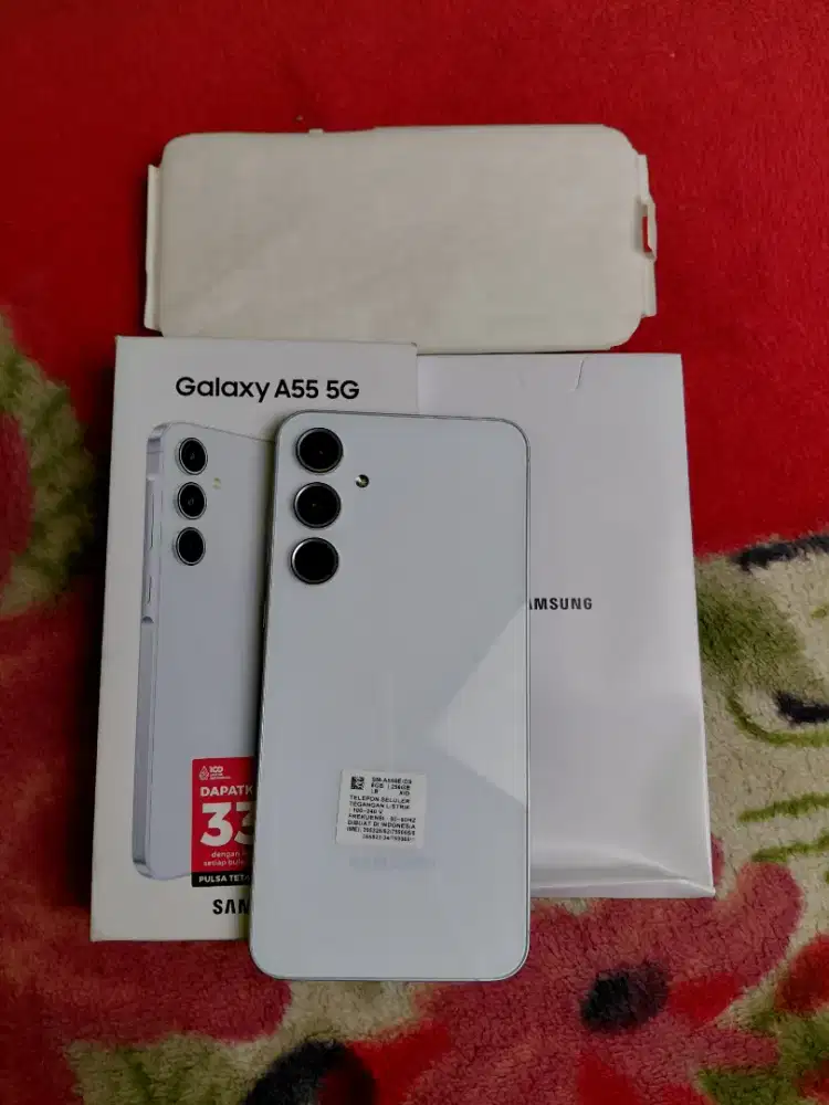 SAMSUNG A55 5G 8/256 RESMI SEIN MULUS FULLSET