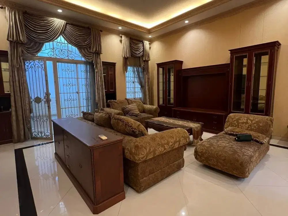 Dijual Cepat Rumah Mewah Di BGM Cendana Golf PIK Jakarta Utara