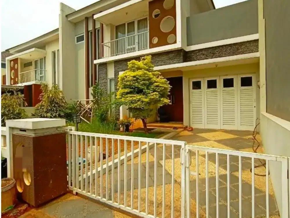 Dijual rumah kota wisata boulevard siap huni