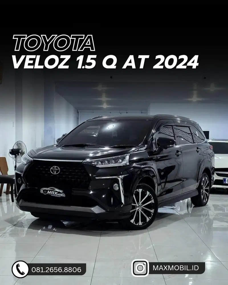 [ODO 15RB‼️] TOYOTA AVANZA VELOZ 1.5 Q CVT 2024 pemakaian 2025