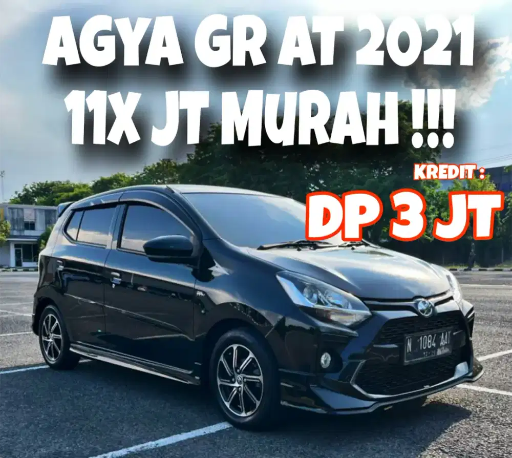 DP 3 JT Agya GR Sport Matic 2021 AT Toyota TRD
