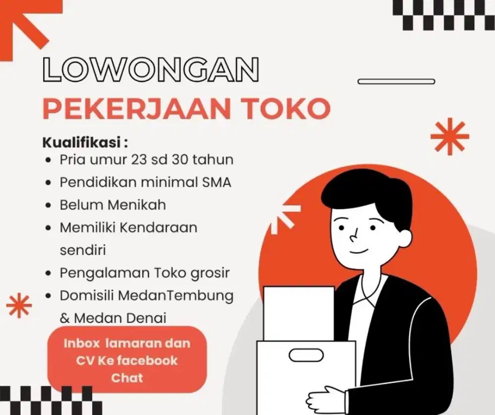 Di cari Staff gudang/packing toko