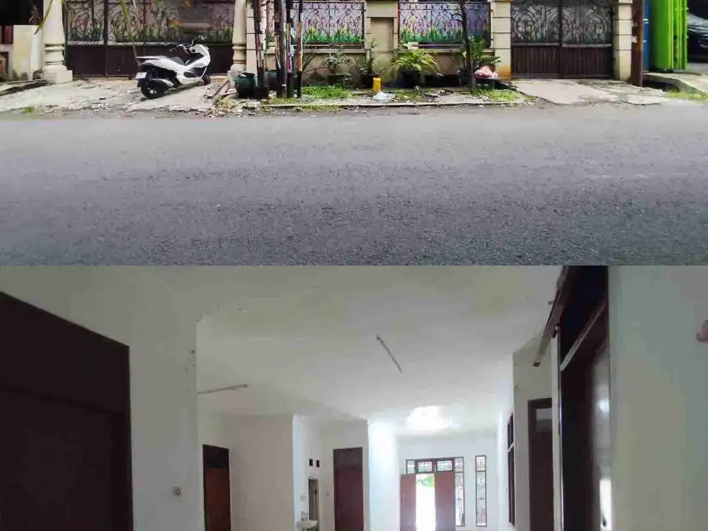 Jual Cepat, Rumah Luas Raya Rungkut Asri Utara Cocok utk Ruko Kantor, Homestay