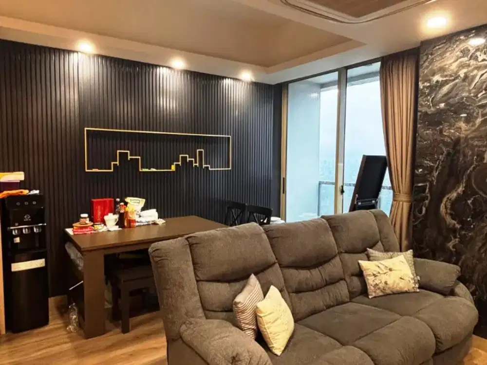 Jual CEPAT Taman Anggrek Residences – 3 Bedroom (jadi 2 Bedroom) uk. 65 m2 Furnish!!!