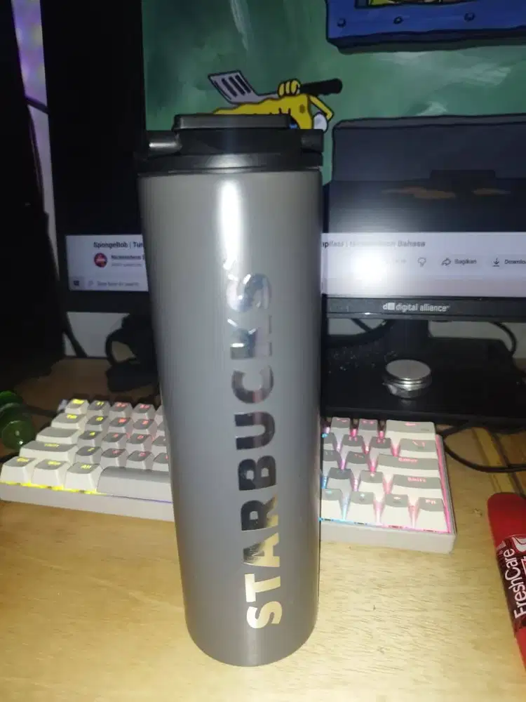 Tumbler Starbucks Limited Edition Gray Color Original