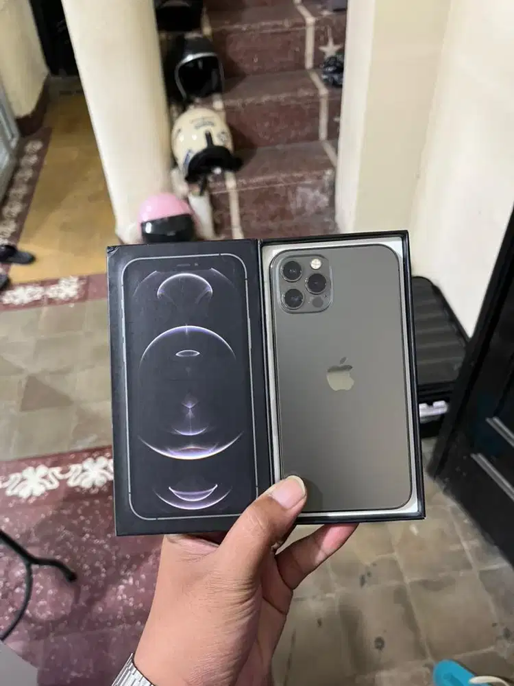 iphone 12 pro 256Gb inter Beacukai sinyal aman sejahtera