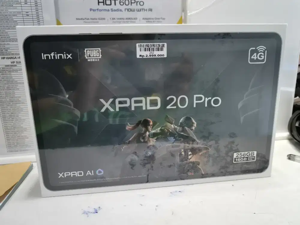 INFINIX XPAD 20 PRO 4G RAM 8/256GB ATLANTIS DAHSYAT