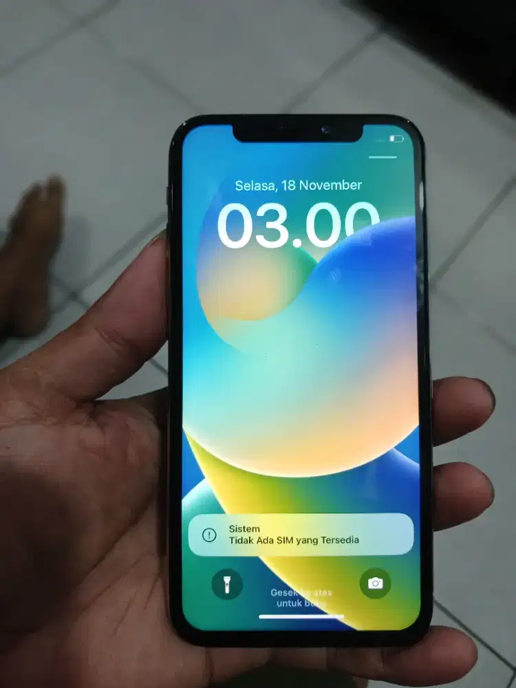 Iphone x putih 64 gb