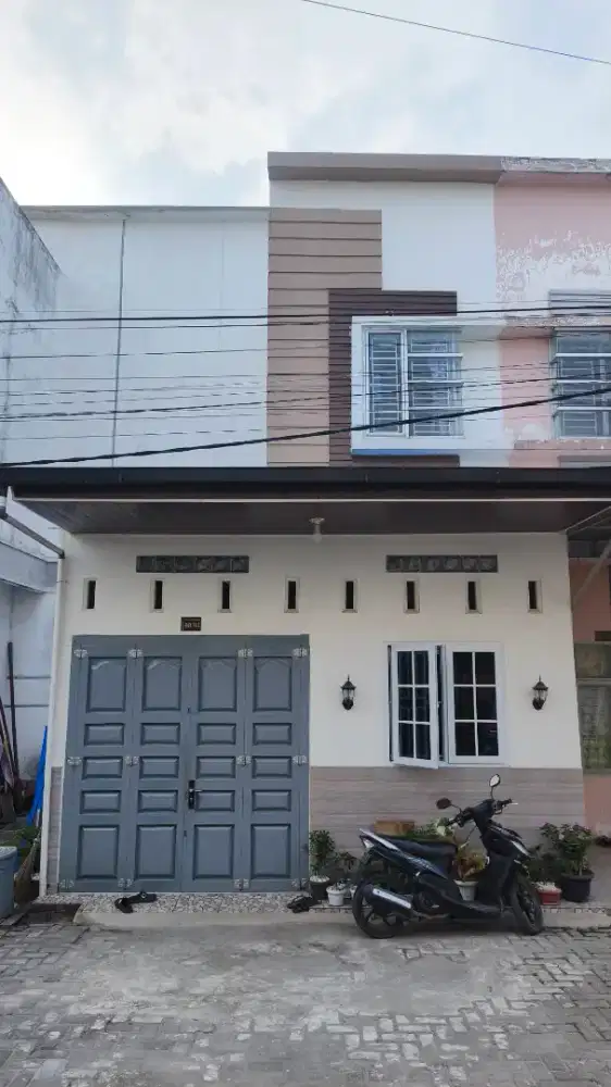 Rumah siap huni di Sunggal