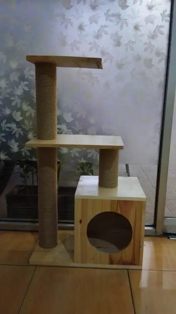 Kandang Kucing Kayu BARU