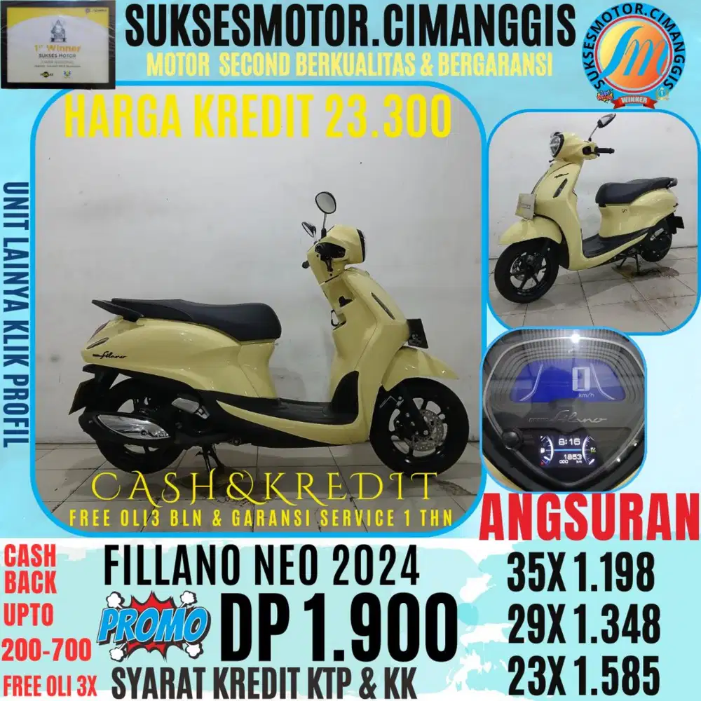 DP 1.9 FILLANO NEO CASBACK UPTO 700 RIBUAN FREE OLI3BLN
