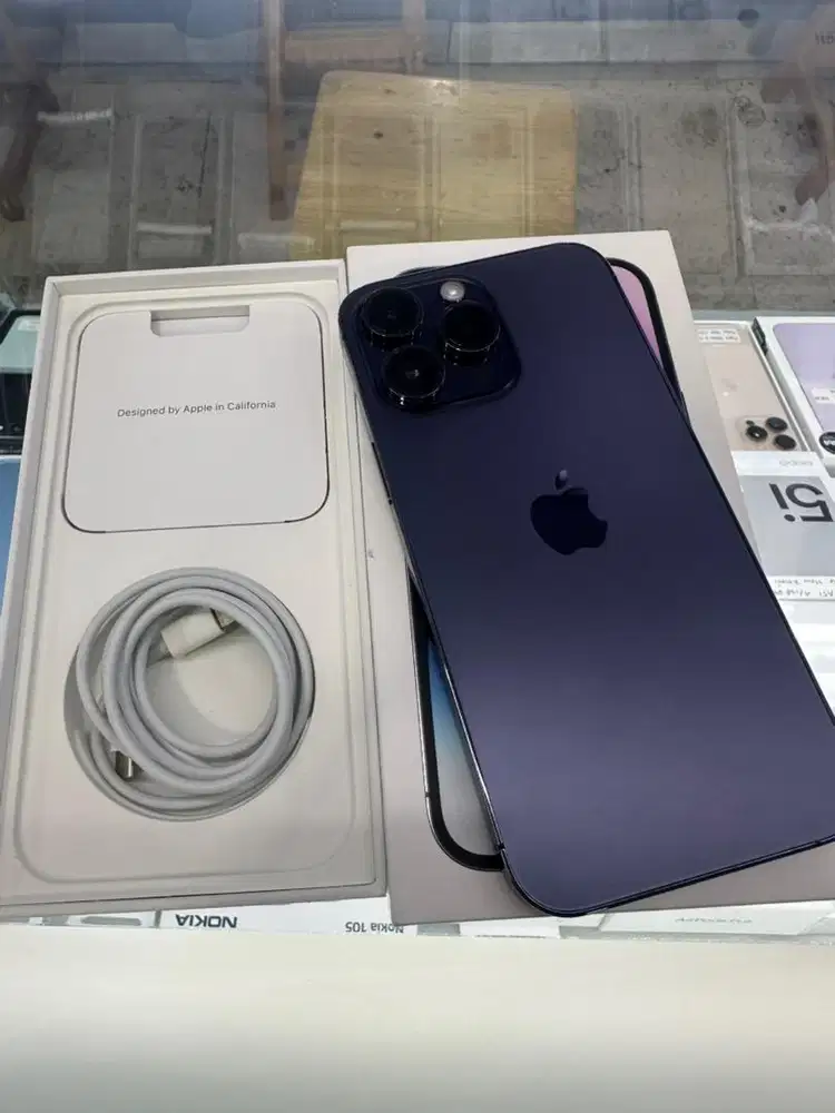 iPhone 14 Pro Max 512Gb Second iBox Fullset Mulus Like New Original