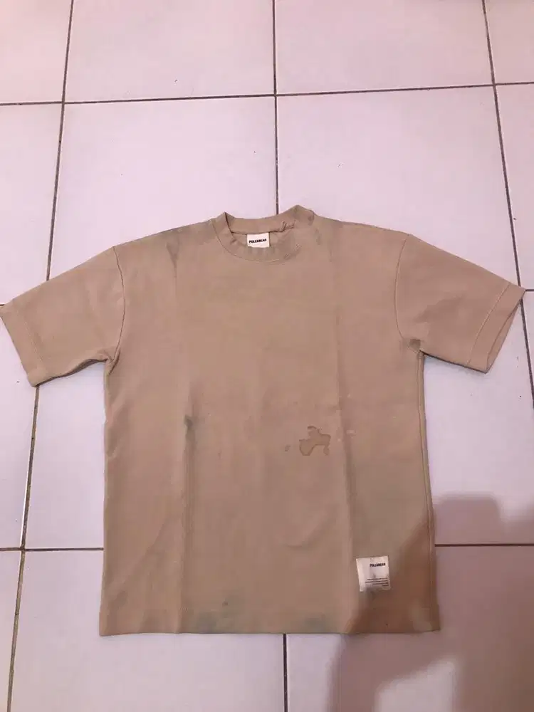 Kaos pull & bear coklat
