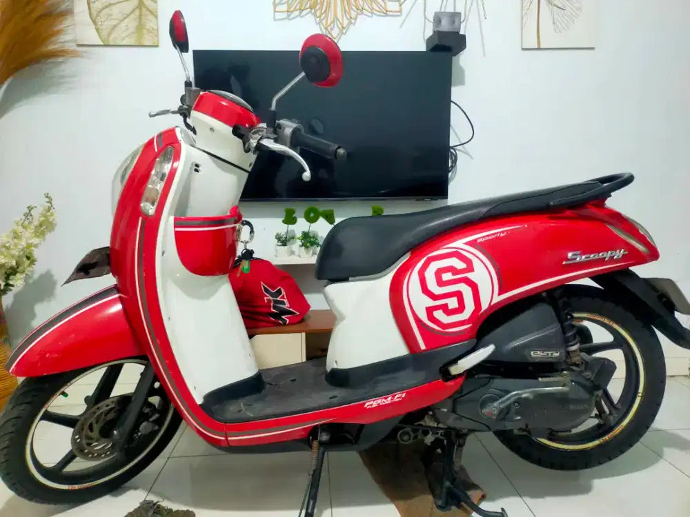 Scoopy 2017 idling stop